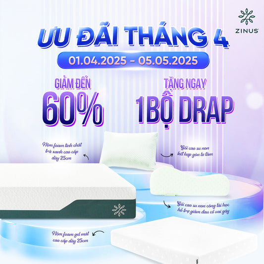MỪNG ĐẠI LỄ 𝐓𝐇Á𝐍𝐆 𝟒 TẶNG NGAY 1 BỘ DRAP🎁🎁