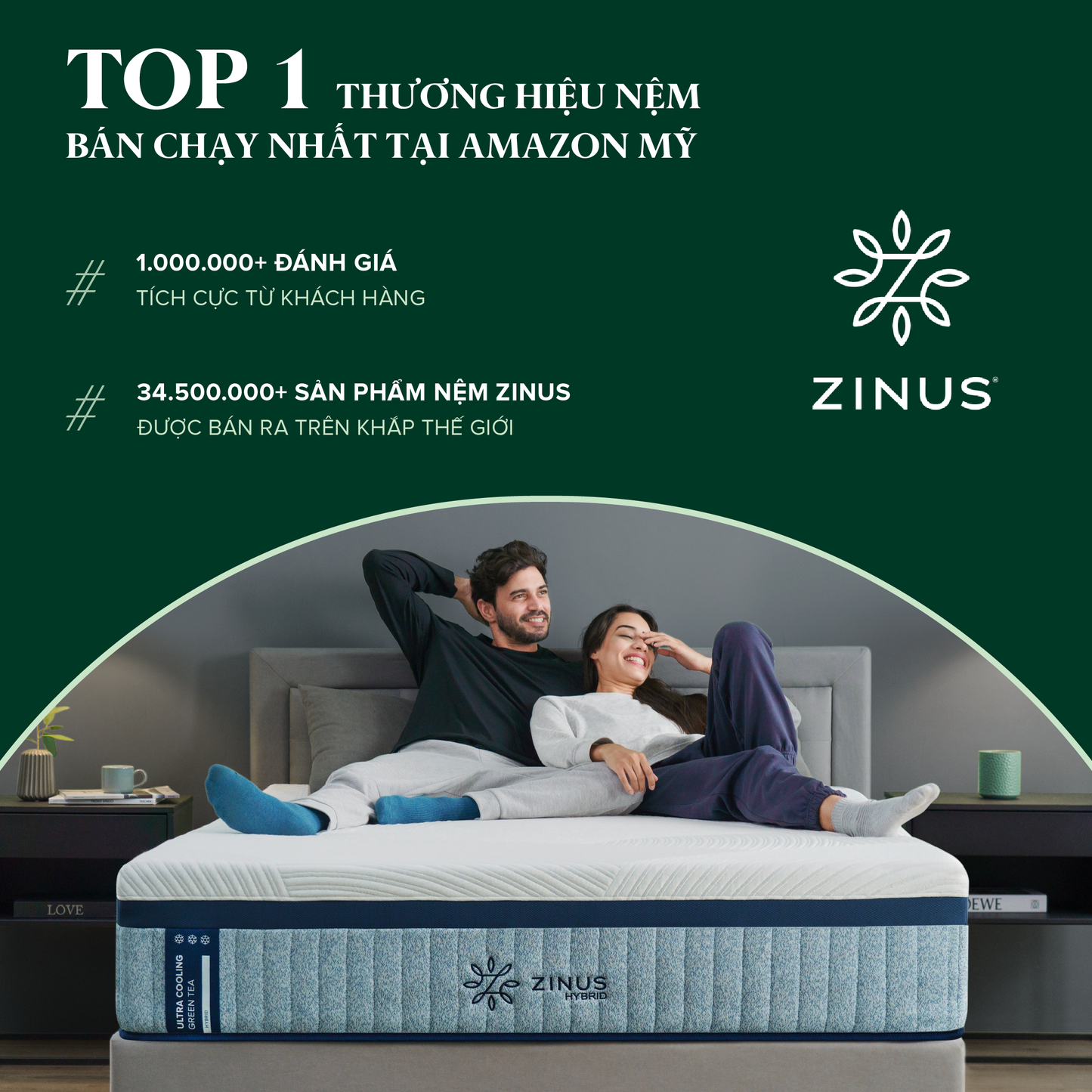 Giường Sắt Với Thanh Đỡ Bằng Thép - Elias 14in Metal Platform Bed Frame