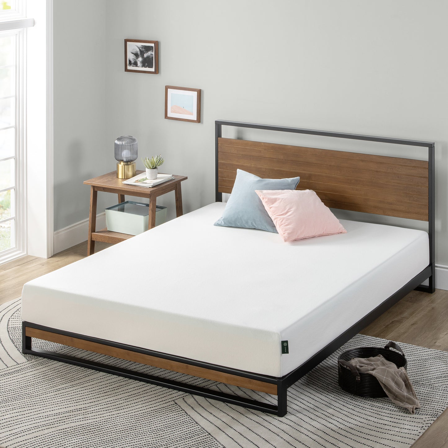 Nệm Foam Phù Hợp Với Da Nhạy Cảm Dày 20cm Zinus - 8in Ultima Memory Foam Mattress