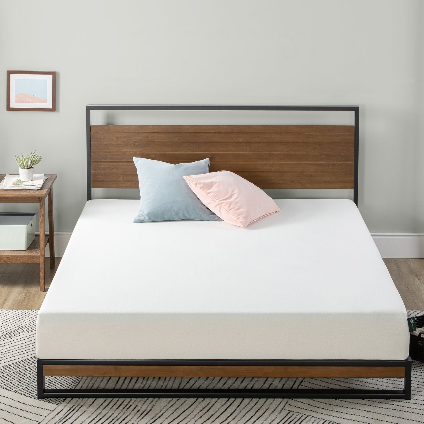 Nệm Foam Phù Hợp Với Da Nhạy Cảm Dày 20cm Zinus - 8in Ultima Memory Foam Mattress