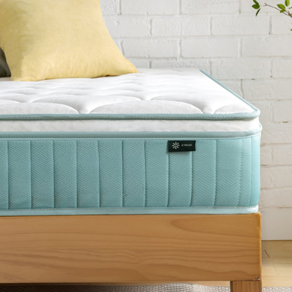 Nệm Lò Xo Độc Lập Với 3 Tầng Foam Hỗ Trợ 25cm - 10in Euro Top OPP Pocket Spring Mattress