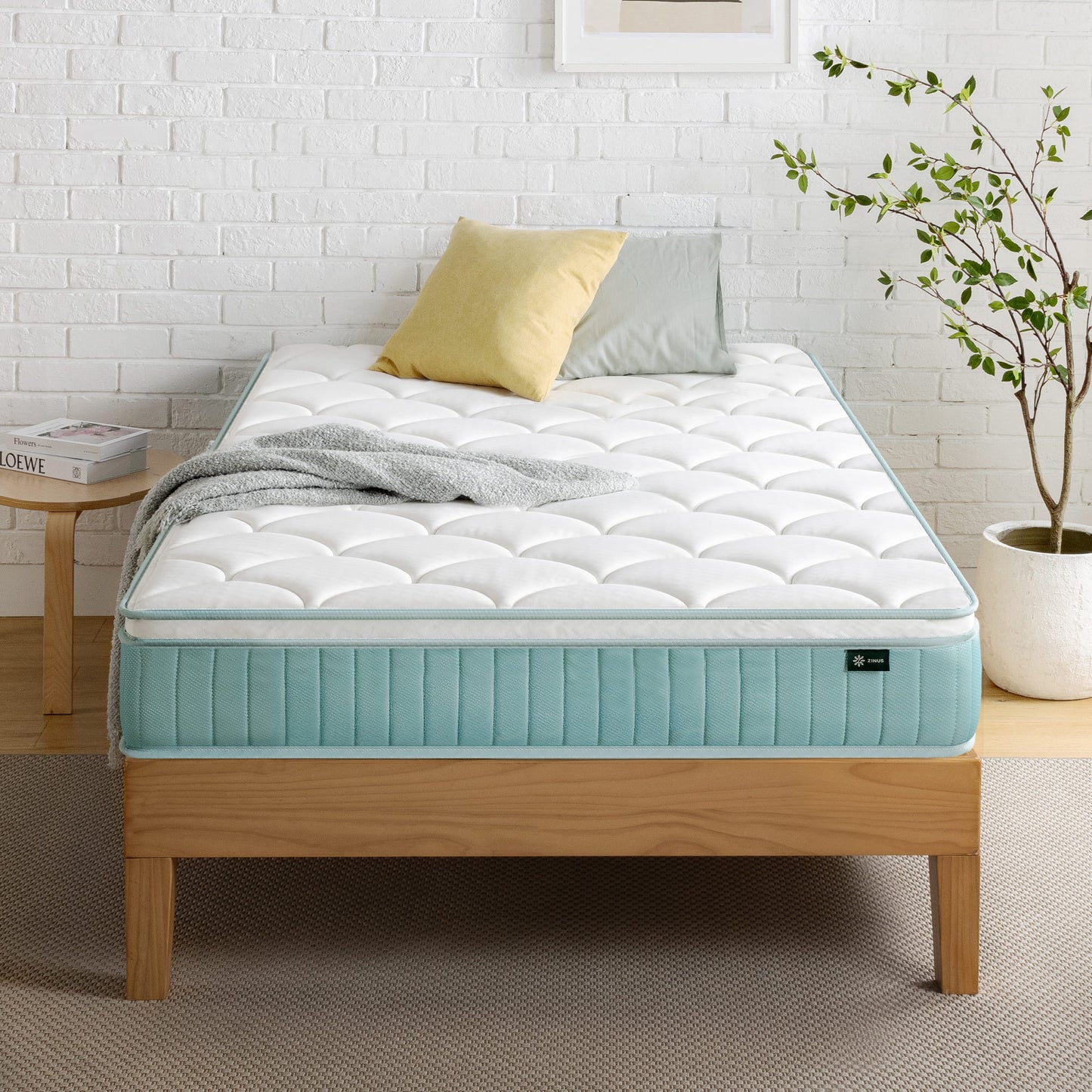 Nệm Lò Xo Độc Lập Với 3 Tầng Foam Hỗ Trợ 25cm - 10in Euro Top OPP Pocket Spring Mattress