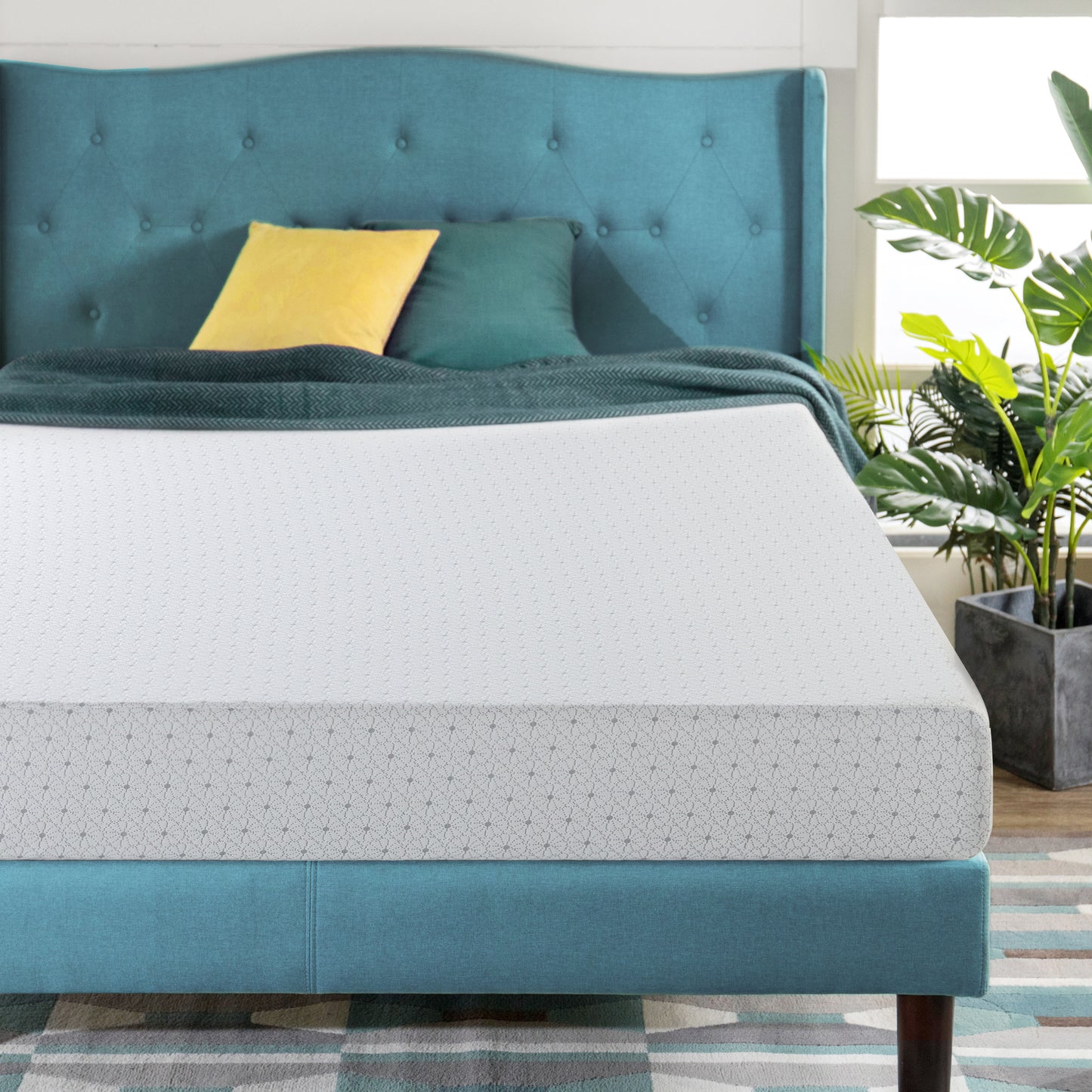 NỆM ZINUS MEMORY FOAM TRÀ XANH 20CM