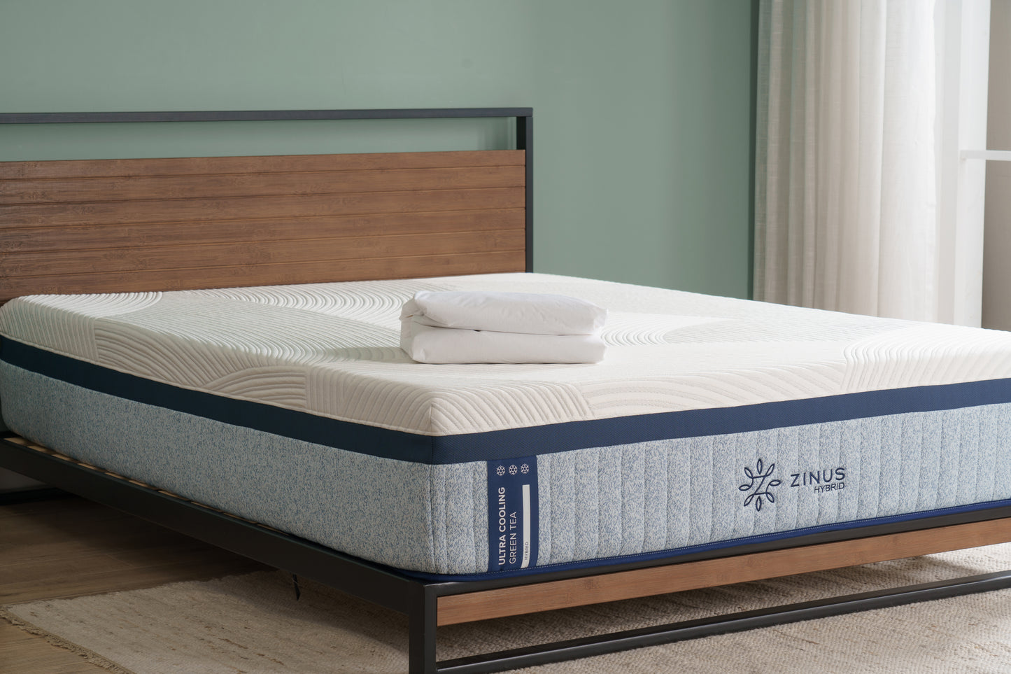 Tấm Bảo Vệ Nệm Zinus Tencel Chống Nước Cao Cấp