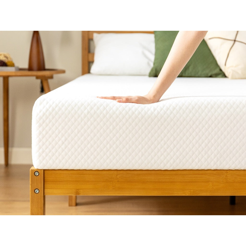 Nệm Foam Gel Trà Xanh Vải Tencel Mềm Mát 20cm – Zinus 8in Green Tea Memory Foam Mattress Tencel Cover