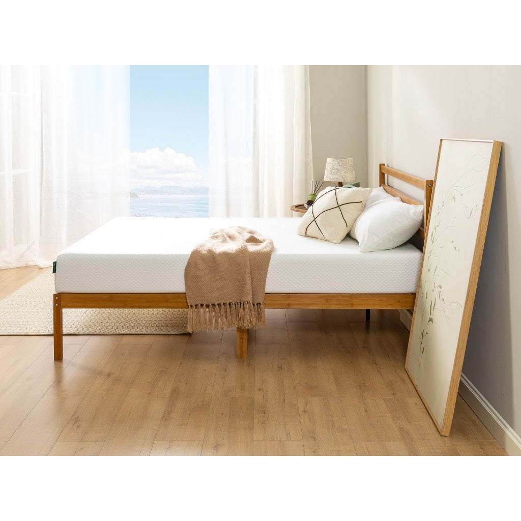 Nệm Foam Gel Trà Xanh Vải Tencel Mềm Mát 20cm – Zinus 8in Green Tea Memory Foam Mattress Tencel Cover