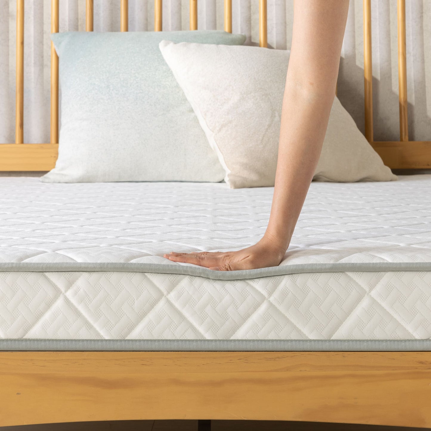 Nệm Foam Viscolatex Zinus 12cm Đàn Hồi Tốt Hỗ Trợ Cột Sống - 5in Foam Viscolatex Mattress Zinus