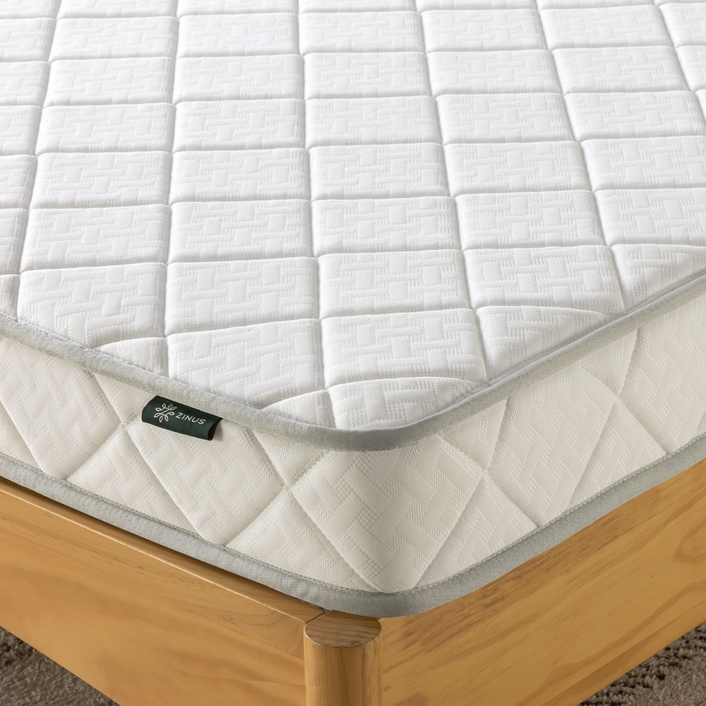 Nệm Foam Viscolatex Zinus 12cm Đàn Hồi Tốt Hỗ Trợ Cột Sống - 5in Foam Viscolatex Mattress Zinus
