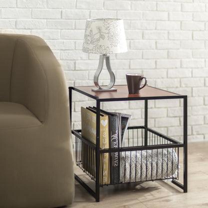 Bàn Gỗ Đa Năng Zinus Modern Studio Collection 20 Inch Deluxe Side Table