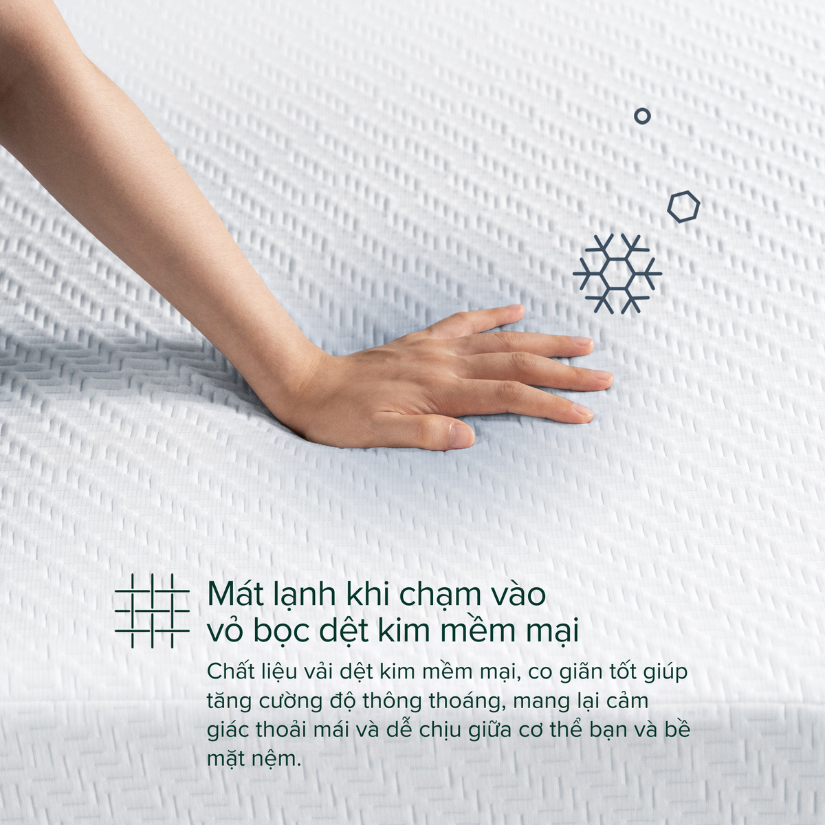 Nệm Foam Gel Mát Cao Cấp Dày 25cm Zinus - 10in OPP Open Cell Foam Mattress