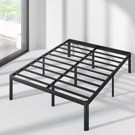 Giường Sắt Với Thanh Đỡ Bằng Thép - 16in Metal Platform Bed Frame with Steel Slat Support