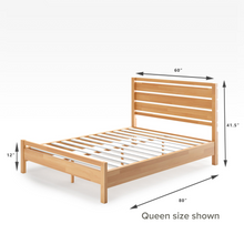 Load image into Gallery viewer, Giường Gỗ Tự Nhiên Zinus - Aimee Wood Platform Bed Frame
