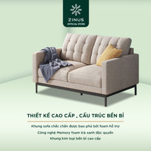 Load image into Gallery viewer, Ghế Sofa Zinus Thompson (2 Chỗ Ngồi)  - Zinus Sofa 2 Seater Sofa Beige
