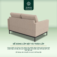 Load image into Gallery viewer, Ghế Sofa Zinus Thompson (2 Chỗ Ngồi)  - Zinus Sofa 2 Seater Sofa Beige
