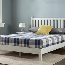 Load image into Gallery viewer, Giường Gỗ Trắng Zinus – Deluxe Solid Wood Platform Bed
