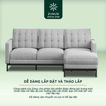 Load image into Gallery viewer, Ghế  Sofa Zinus Thompson Chữ L Hiện Đại Sang Trọng - Zinus Thompson 2 Seater with Chaise Sofa (L-Shaped)
