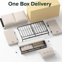 Load image into Gallery viewer, Ghế Sofa Zinus Thompson (2 Chỗ Ngồi)  - Zinus Sofa 2 Seater Sofa Beige
